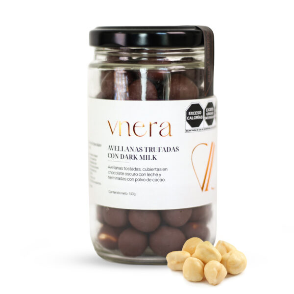 Avellanas Dark Milk (en Chocolate Obscuro con Leche) - 130g